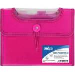Strigo Briefcase A5 with 6 blades V-file pink STRIGO