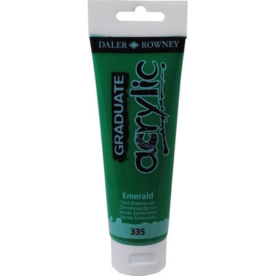 Daler-Rowney Graduate АКРИЛНА боя Emerald Green 120 ml 1 бр (123120335)