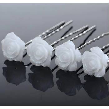 HARAHU Фиби за коса sr-24062 - Бяла kp24062 (sr-24062)