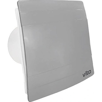 Вентилатор venti Ф100, 12w, 220v, flat, сребро - vito (8005170)