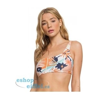 Roxy Swim The Sea Asymmetric Top MDT6/Peach Blush Bright Skies