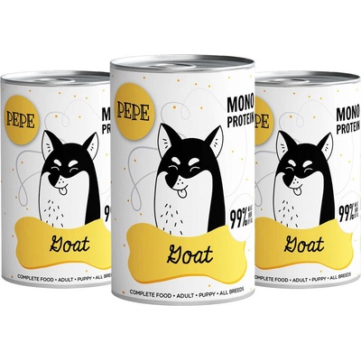 Pepe Mono Protein Koza 3 x 400 g