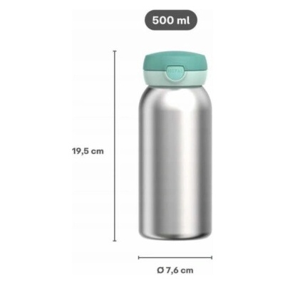 Mepal termoláhev Campus s odklápěcím víčkem 500 ml chladivá máta