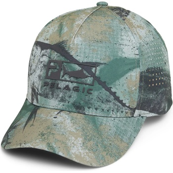 Image 1 of PELAGIC Шапка с козирка pelagic terminal open seas performance army