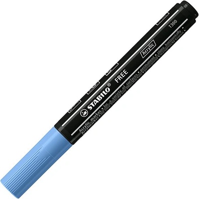 Stabilo Free Acrylic T300 kulatý hrot 2-3 mm kobaltově modrý 452887