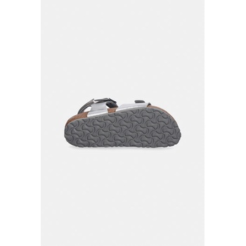 Birkenstock сандали за деца от кожа Rio AS Kids Flowers (1031702.36.39)