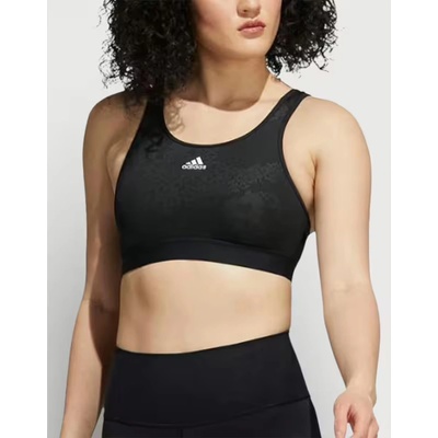 Adidas Believe This Medium-Support Lace Camo Workout Bra
