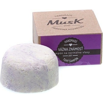 MusK tuhý šampon Vážná známost 80 g