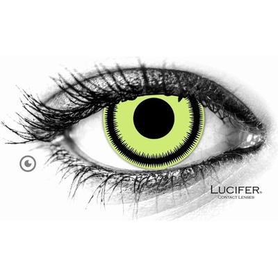Lucifer Crazy šošovky - nedioptrické - MYSTIC GREEN 2 šošovky