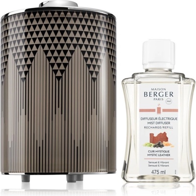 Maison Berger Paris Evanescence Evanescence elektrický difuzér + Mystic Leather náplň do aróma difuzérov 475 ml