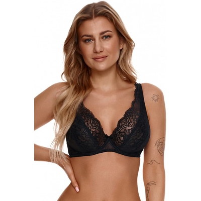 Lupoline podprsenka 149 nevystužená čierna