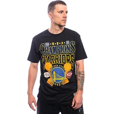 Mitchell & Ness NBA Big Champ Tee Golden State Warriors Black