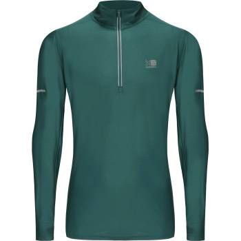 Karrimor Мъжко горнище с цип Karrimor Long Sleeve quarter Zip Top Mens - Teal