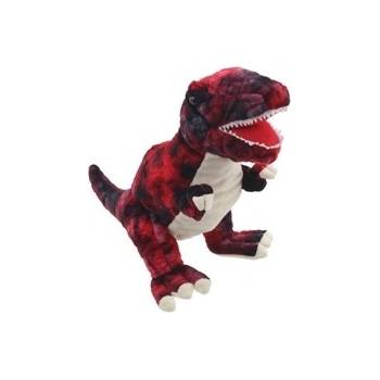 Кукла за театър червен T-rex, серия Бебета динозаври, 35 см