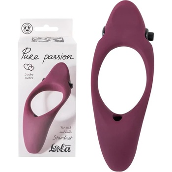 Пенис ринг за клиторна и перинеална стимулация - Pure Passion Stardust (1304-02LOLA)