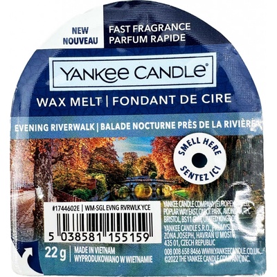 Yankee Candle Evening Riverwalk vonný vosk do aromalampy 22 g – Zboží Dáma
