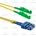 Conneu E2000/APC-SC/UPC, Сингъл мод, Дуплекс, 2 мм, 10м (CNFJ-E2ASCOS2DYE2mm-10)