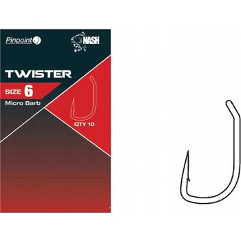 Kevin Nash Twister Barbless vel.7 10 ks