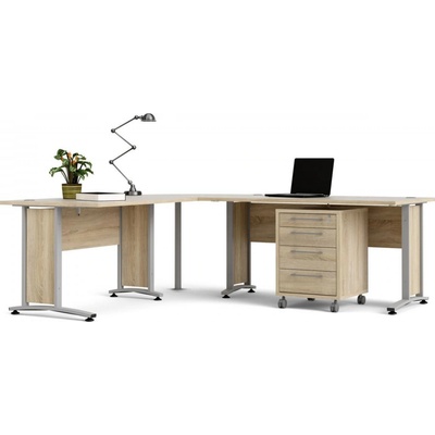 Nábytek Falco OFFICE 80400/304 Dub sonoma/Bílá