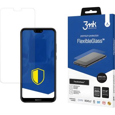 3mk Protection Защитно хибридно стъкло 3mk FlexibleGlass за Huawei P20 Lite - Прозрачен KP20951