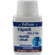 MedPharma Vápník+hořčík+zinek 37 tablet