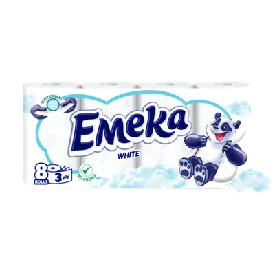 Emeka тоалетна хартия White 8бр (Р56-8)