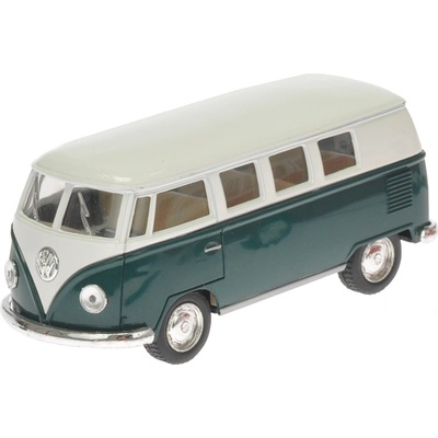 Mikro Trading Autobus Volkswagen 13cm kov zpětný chod zelená 1:32