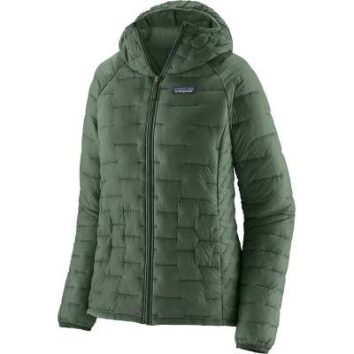 Patagonia Дамско синтетично яке Patagonia Women's Micro Puff Hoody Synthetic jacket - Canopy Green - размер XS (104-3823-2211)