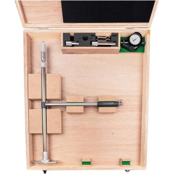 Mitutoyo Вътромер с индикаторен часовник и микрометрична глава Mitutoyo 511-828-20, 600-800 mm, 0.001 mm, 250 mm (511-828-20)