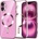 Tech-Protect Калъф Tech-Protect MagFlex MagSafena за iPhone 16 - прозрачен / розов (5906302380978)