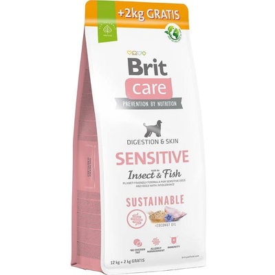 Brit Care Sustainable Adult Sensitive Fish & Insect 2 x 14 kg