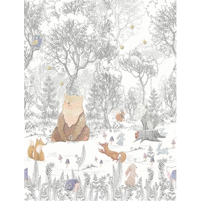 Decoprint CW6043-1 vliesová obrazová tapeta na zeď Cute Walls, rozměry 2,12 x 2,8 m