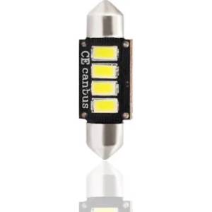 m-tech LED C5W 36мм 4xSMD5730 12V CANBUS M-TECH крушка (L334W)