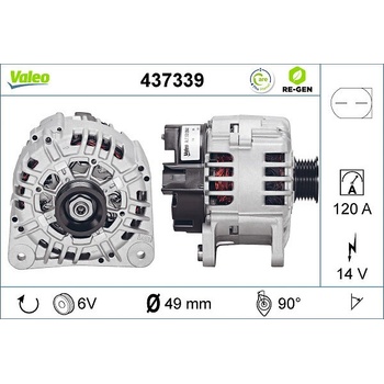 generátor VALEO 437339