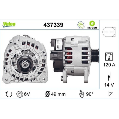 generátor VALEO 437339