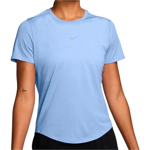 Nike Дамска тениска Nike Women's AF Swift Top S/S Running shirt - Aluminum / Pure Platinum / Reflective Silver - размер XS (916-7765-0111)