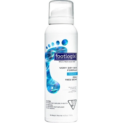 Footlogix Very Dry Skin Formula Pěna na velmi suchou pokožku 125 ml