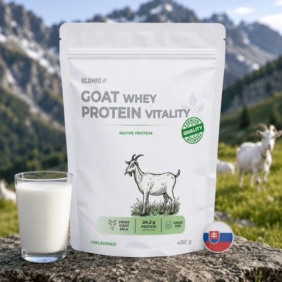 KLOMIO Goat Whey Protein Vitality 10 g
