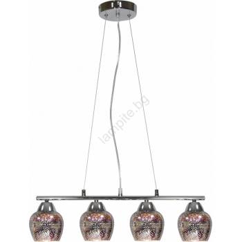 Candellux Полилей на въже SIRIUS 4xE27/60W/230V (CA0215)