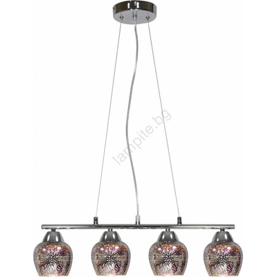 Candellux Полилей на въже SIRIUS 4xE27/60W/230V (CA0215)