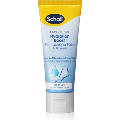 Scholl Foot Cream Hydration Boost дълбоко хидратиращ крем за ходила 75ml