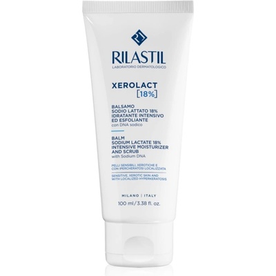 Rilastil Xerolact 18% Sodium Lactate успокояващ балсам за загрубяла кожа 100ml