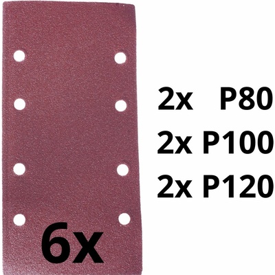 ASIST Sada brúsneho papiera – 2xP80, 2xP100, 2xP120 pre AE3V22DN