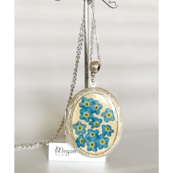 Meganflo Медальон за снимка с незабравки