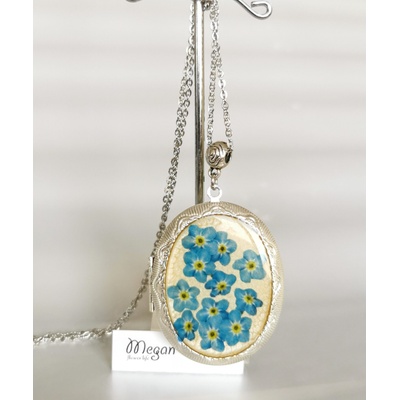 Meganflo Медальон за снимка с незабравки