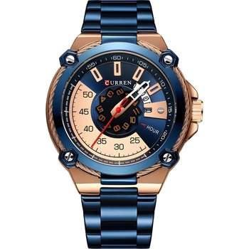Curren Часовник curren co-14382 - Син kp14382 (co-14382)