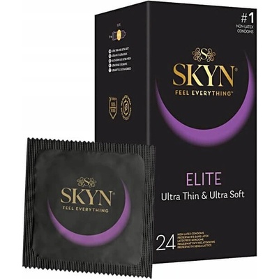 Skyn Elite bez latexu ultra tenké s lubrikací 24 ks