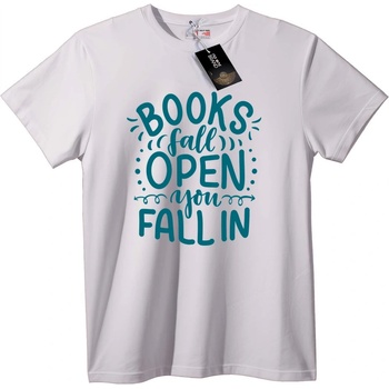 NOONEBRAND Тениска Книгите Се Отварят, Ти Се Потапяш - 3XL, Black