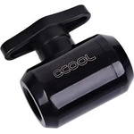 Alphacool Сферичен кран Alphacool, Вътрешна резба G1/4, Черен мат (AC-68145) - pcbuild