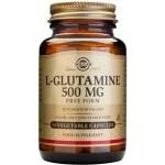 SOLGAR Хранителна добавка L-Glutamine, Solgar L-GLUTAMINE 500mg, 50 veg. caps